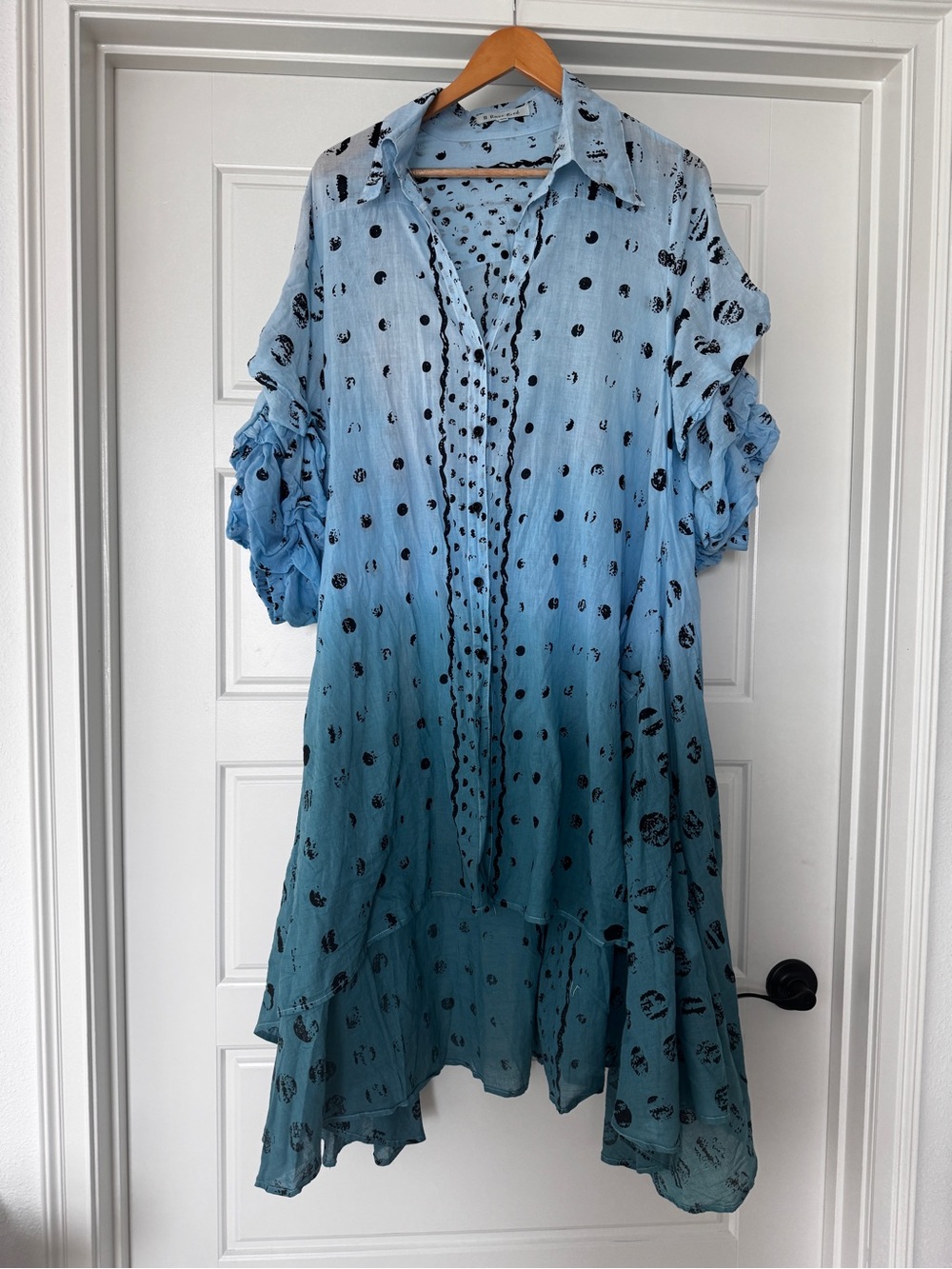 Ombre Vintage Dot Duster